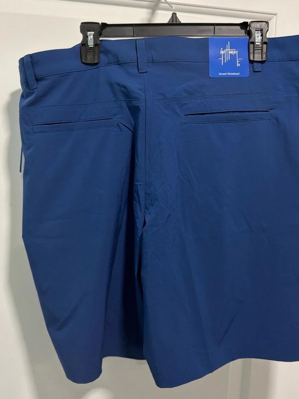 Guy Harvey Men's Royal Blue Flat Front Shorts